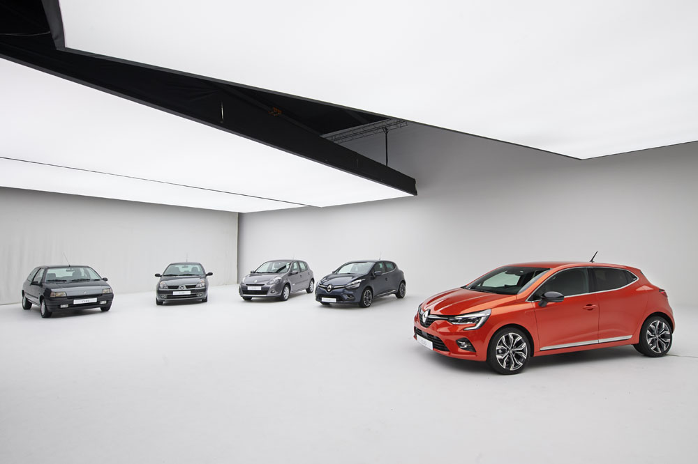 Renault Clio: tres décadas de éxitos y a punto para la nueva generación 11 Motor16 RENAULT CLIO 5 GENERACIONES Motor16