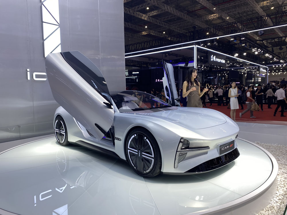 SALON DE SHANGHAI CHERY ICAR GT 1 Motor16