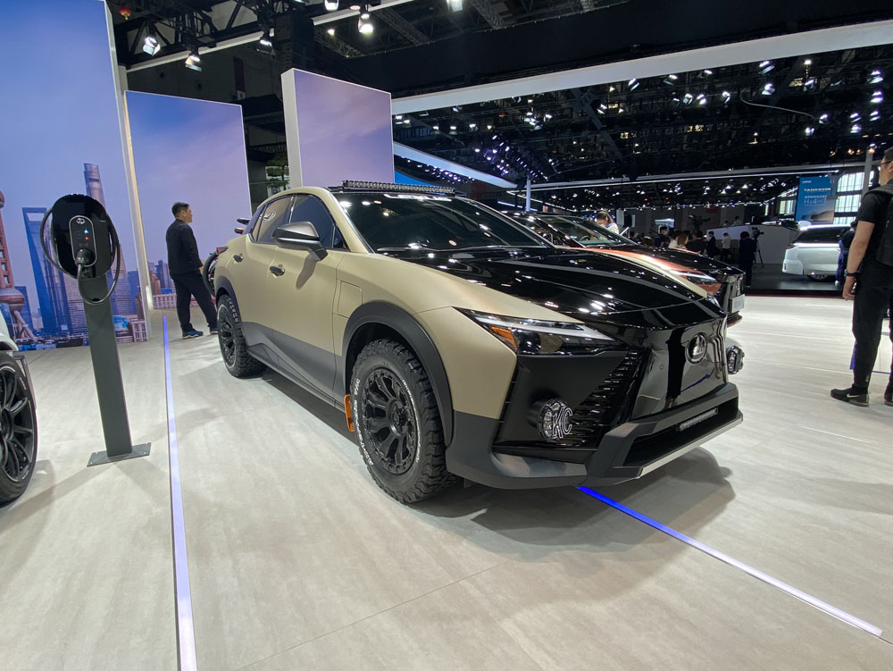SALON DE SHANGHAI LEXUS RZ OUTDOOR CONCEPT Motor16