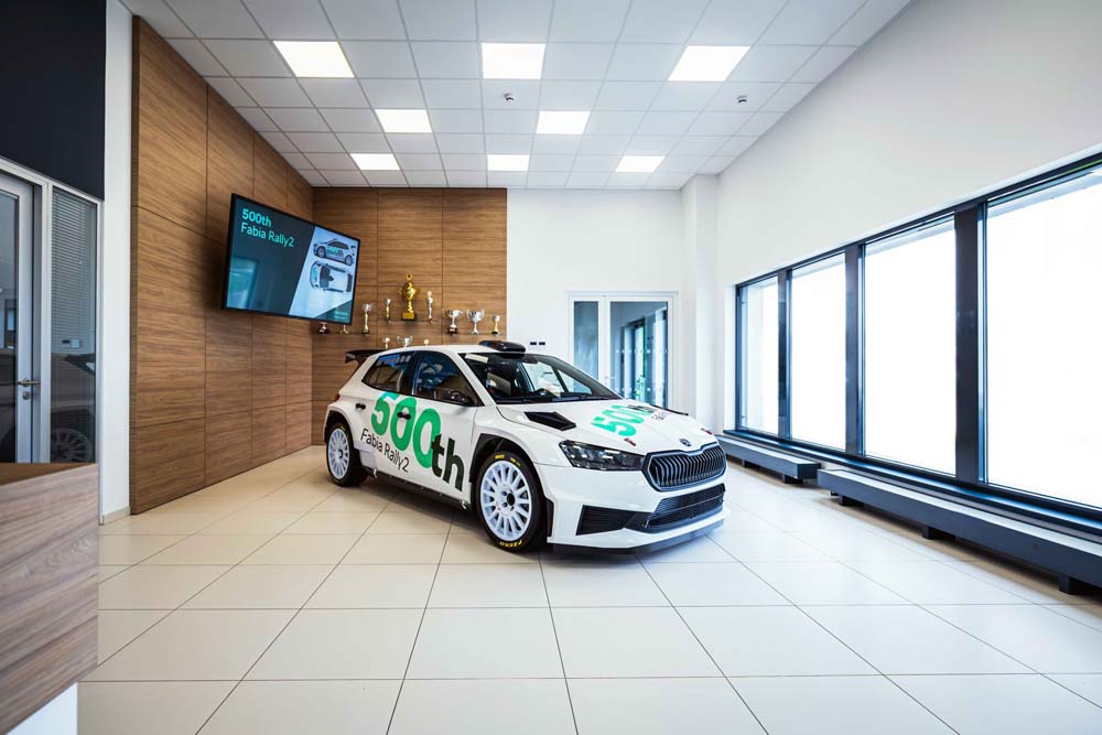 Skoda Fabia Rally2.