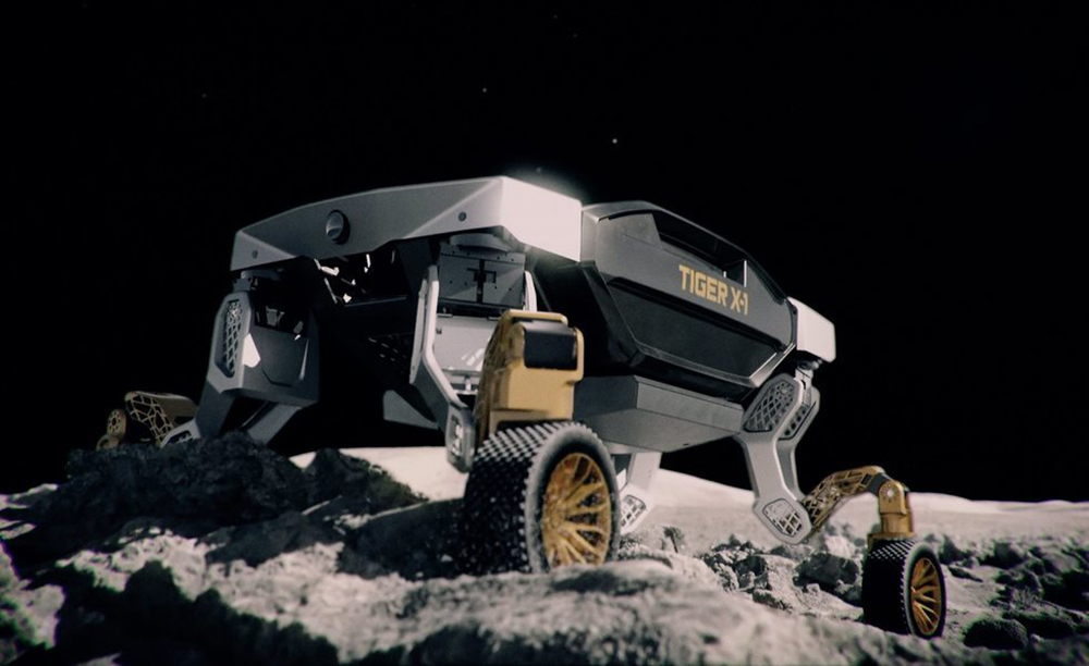 Hyundai: así es el vehículo con el que explorará la Luna 1 Motor16 Tiger, uno de los vehículos de movilidad avanzada de Hyundai.