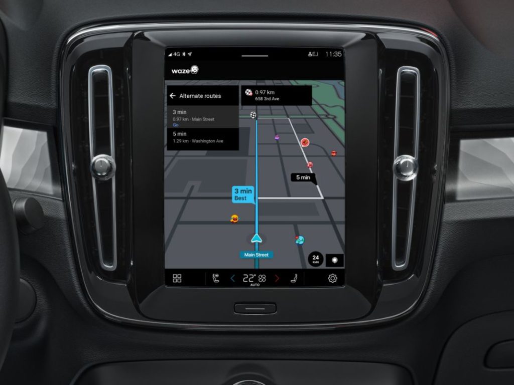 Waze: la marca que ya tiene esta app en sus coches 2 Motor16 WAZE Volvo4 Motor16