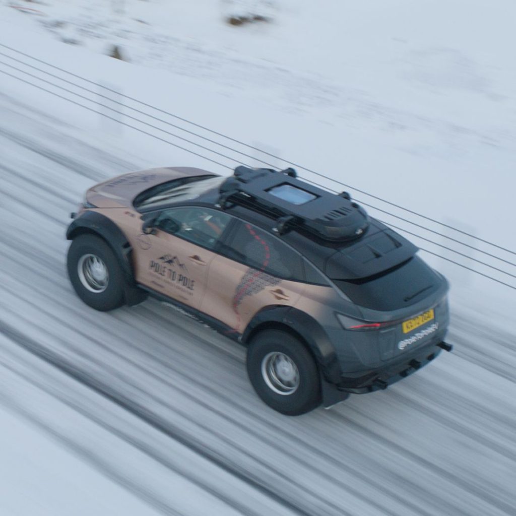 Cruzar la tierra con un eléctrico: Nissan ya lo está haciendo 6 Motor16 polo a polo Nissan4 Motor16