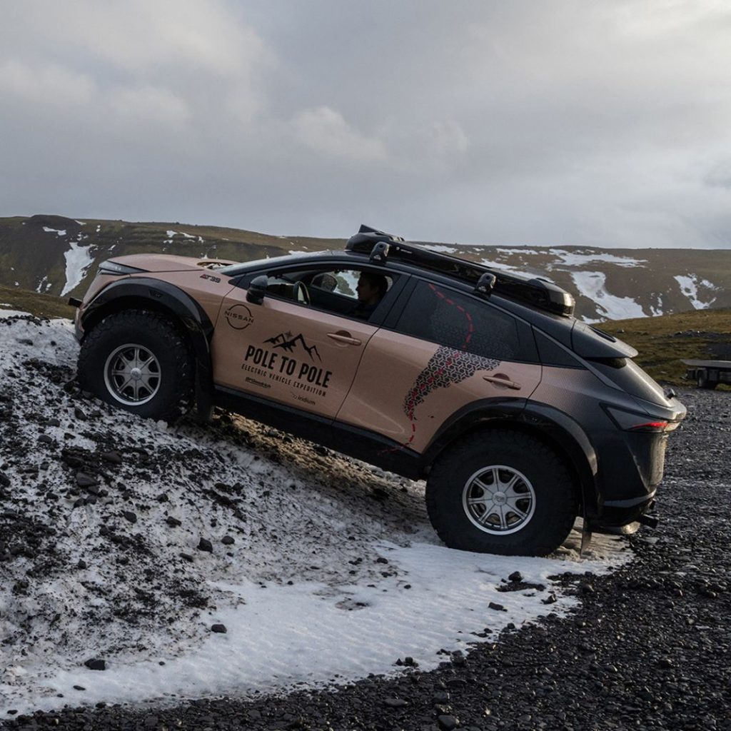 Cruzar la tierra con un eléctrico: Nissan ya lo está haciendo 8 Motor16 polo a polo Nissan6 Motor16