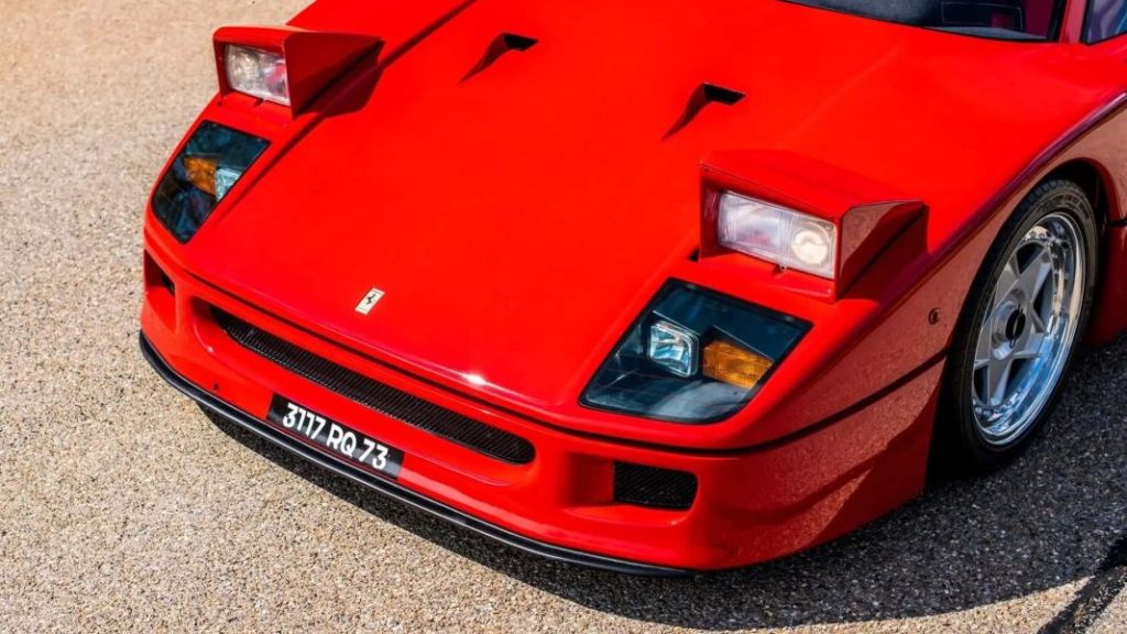 ¿Quieres el Ferrari F40 de un campeón de Fórmula 1? El de Alain Prost se vende 19 Motor16 1989 alain prost ferrari f40 11 Motor16