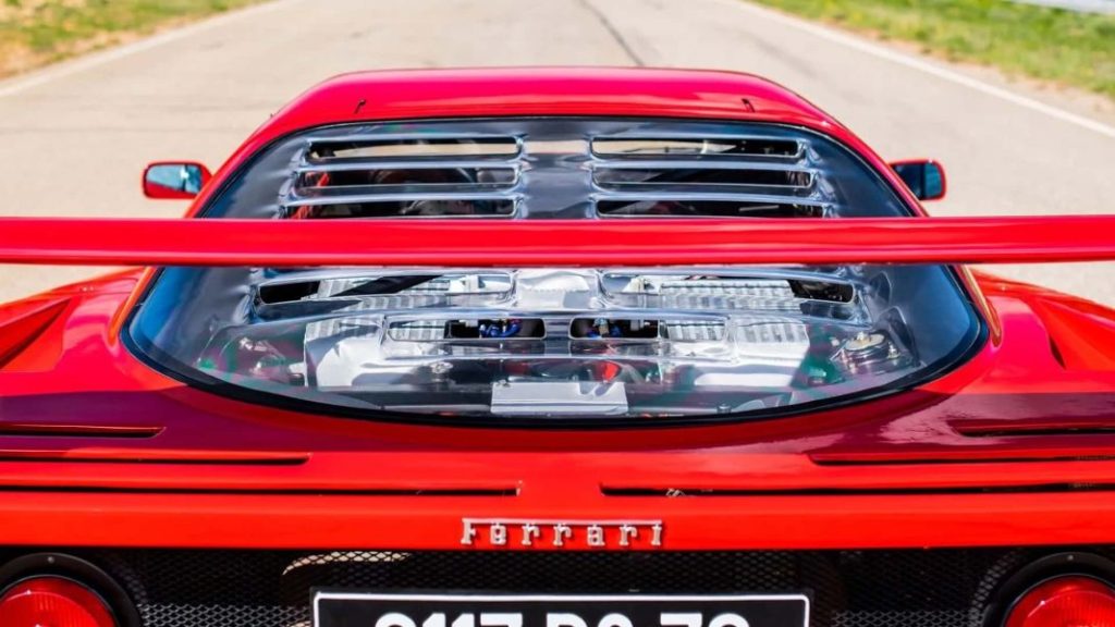 ¿Quieres el Ferrari F40 de un campeón de Fórmula 1? El de Alain Prost se vende 20 Motor16 1989 alain prost ferrari f40 13 Motor16