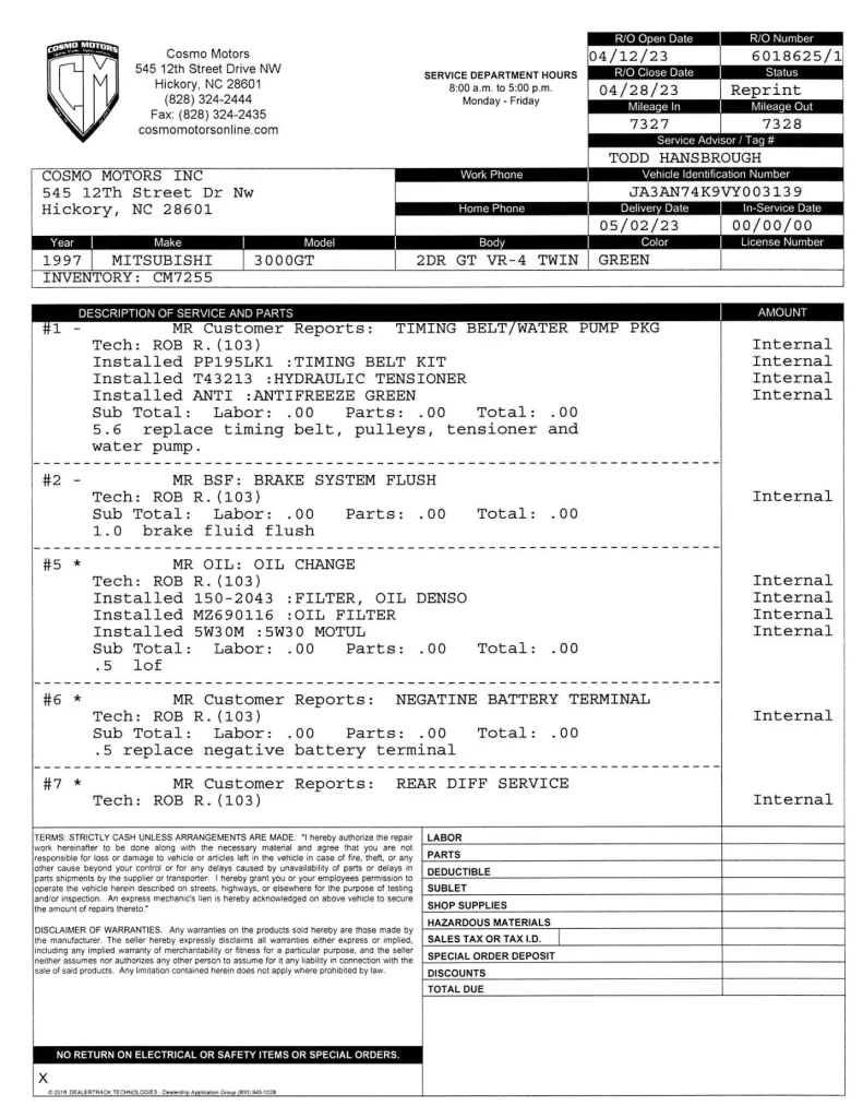 1997 Mitsubishi 3000GT VR 4 16 Motor16