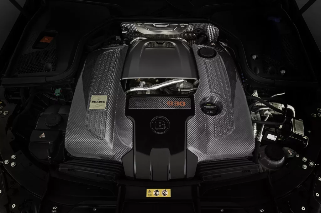 2023 Mercedes-AMG GT 63 S E-Performance Brabus 930. Imagen motor.