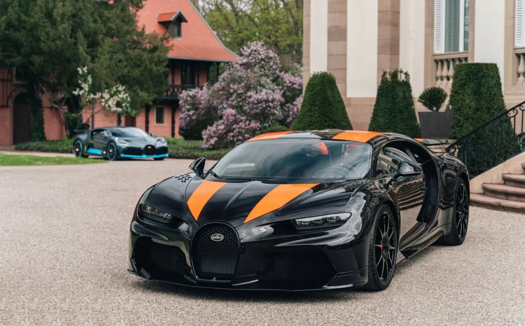 2023 Bugatti The Singh Collection. Imagen Divo y Chiron.