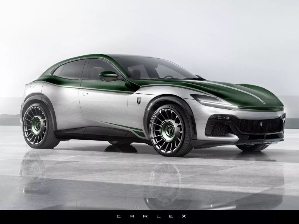 2023 Carlex Design Ferrari Purosangue. Imagen estudio.