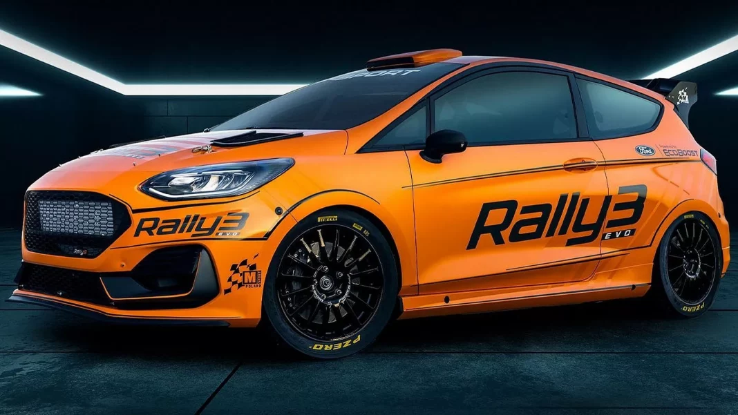 2023 M-Sport Ford Fiesta Rally3 Evo. Imagen portada.