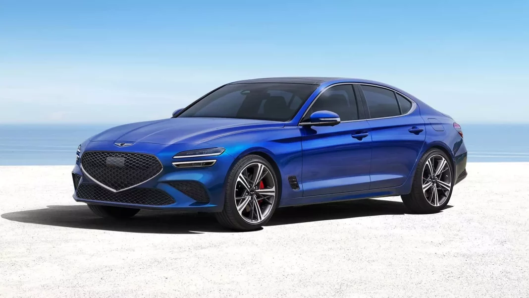 2023 Genesis G70. Imagen portada.