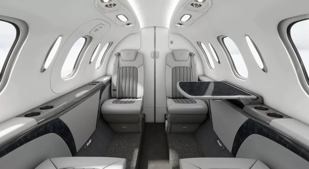 2023 HondaJet Elite II. Imagen interior.