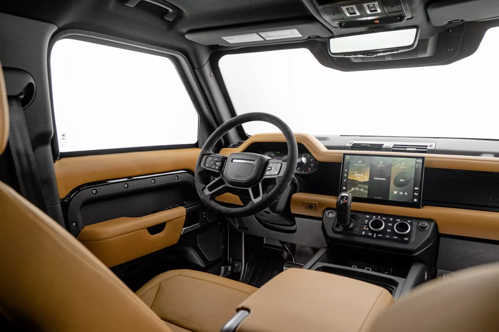 2023 Inkas Land Rover Defender 110. Imagen detalle interior.