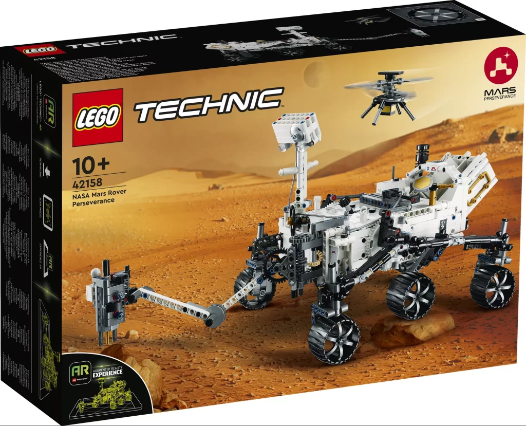 2023 Lego Technic rover marte. Imagen caja.