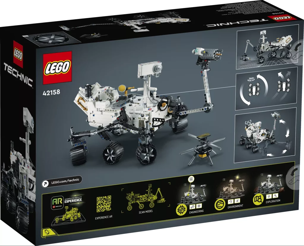 Lego Technic ya ofrece su propio Rover marciano 10 Motor16 2023 LEGO NASA Perseverance Rover 7 Motor16