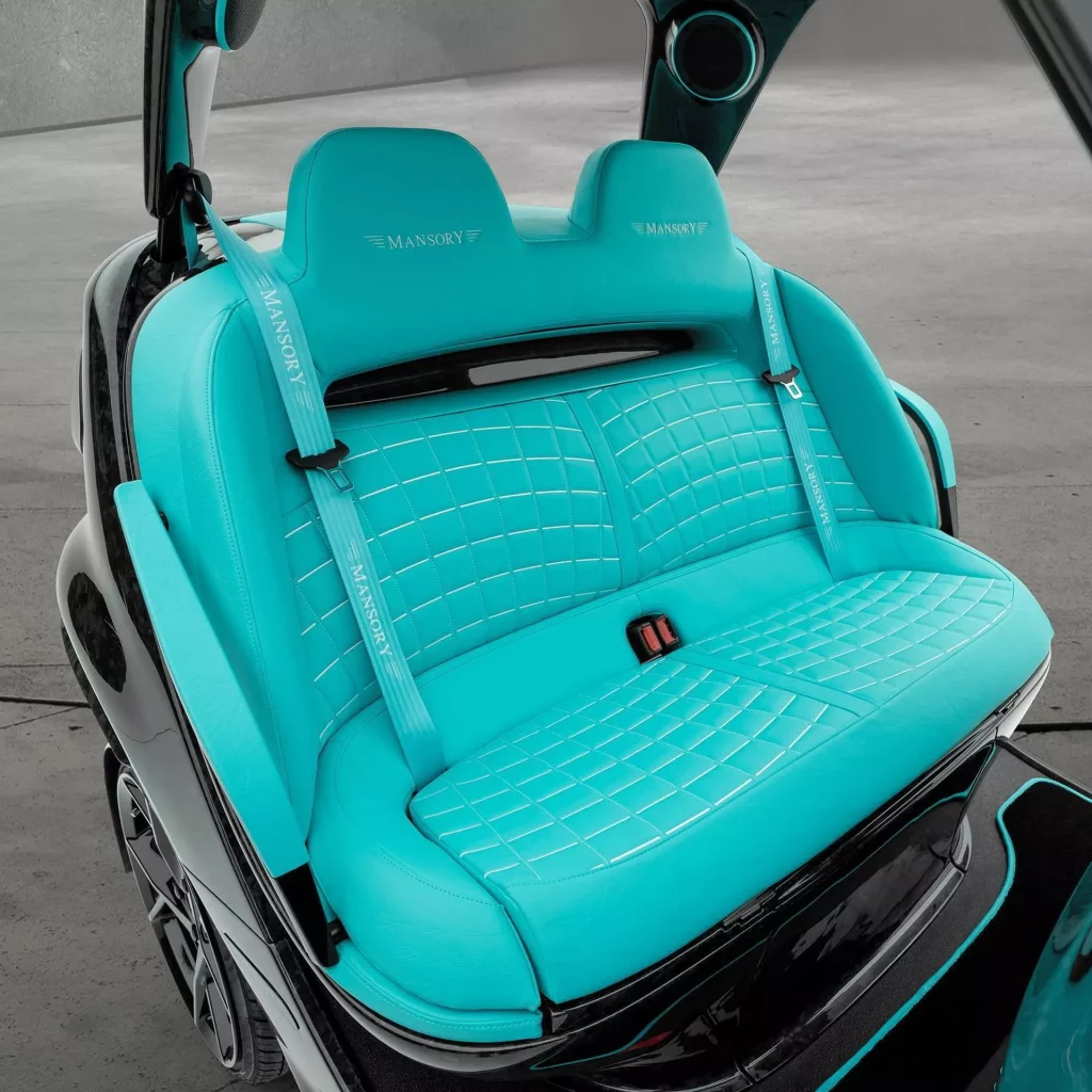 2023 Mansory Garia Supersport. Imagen detalle asiento.