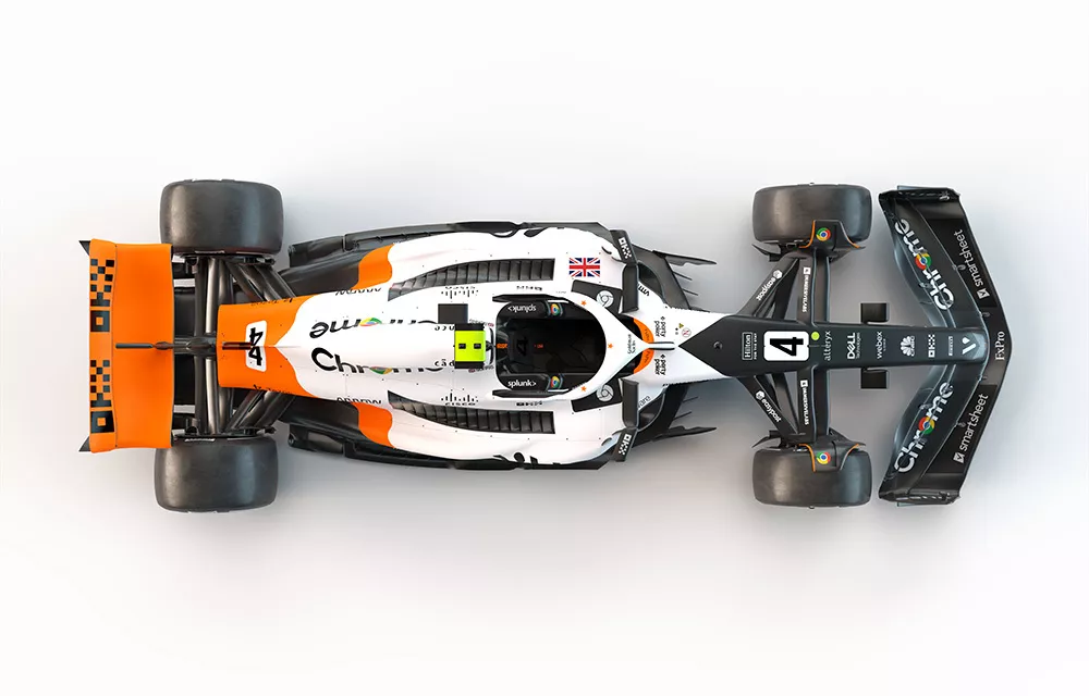 2023 McLaren F1 Triple Corona Mónaco. Imagen portada.