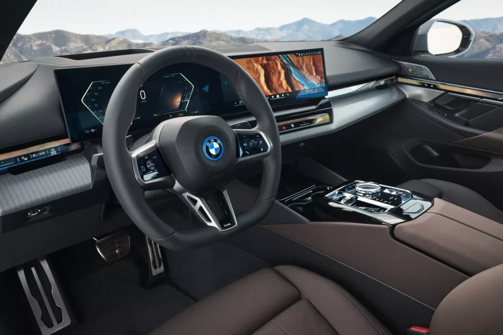 2023 BMW Serie 5. Imagen interior.