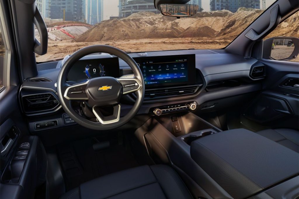 2023 Chevrolet Silverado EV Work Truck. Imagen salpicadero.