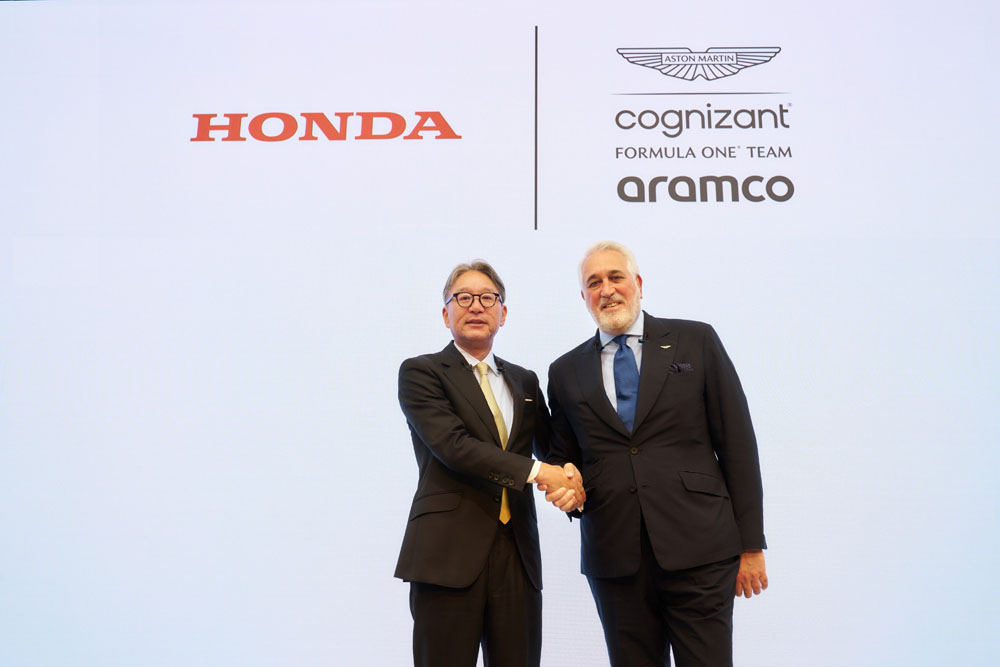 ¡'GP2 engine'!: ¿volverá Fernando Alonso con Honda y Aston Martin en 2026? 2 Motor16 ACUERDO HONDA ASTON MARTIN 1 Motor16