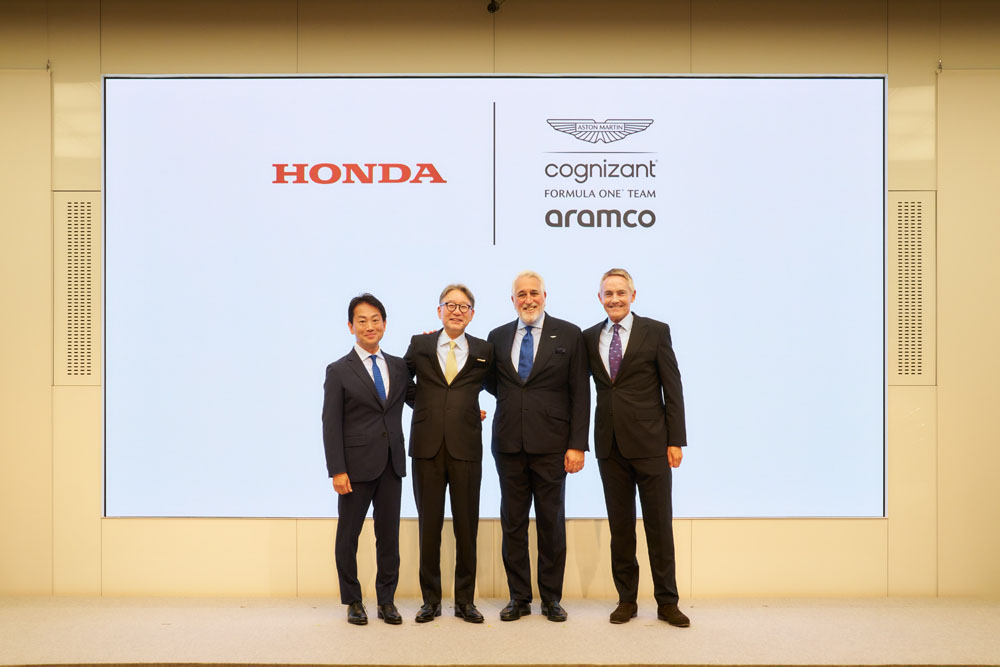 ¡'GP2 engine'!: ¿volverá Fernando Alonso con Honda y Aston Martin en 2026? 1 Motor16 ACUERDO HONDA ASTON MARTIN 2 Motor16