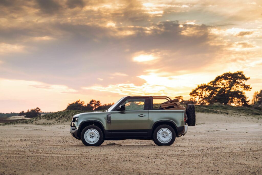 Land Rover Defender 90 Convertible 2024 Heritage Customs 50 Motor16
