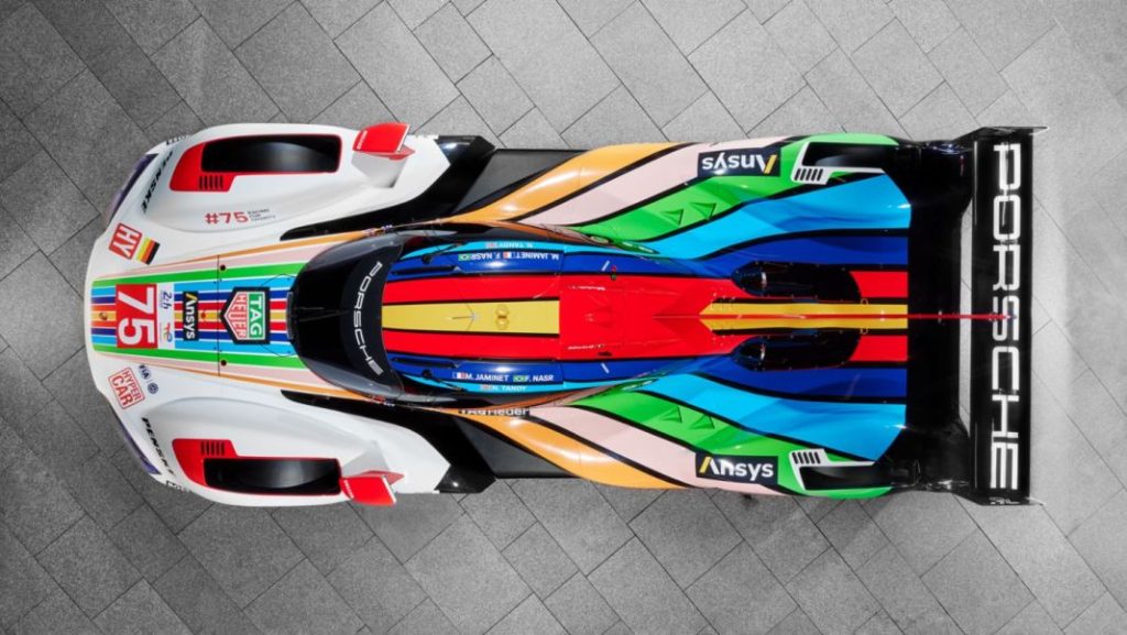 2023 Porsche 963 Le Mans. Imagen superior.