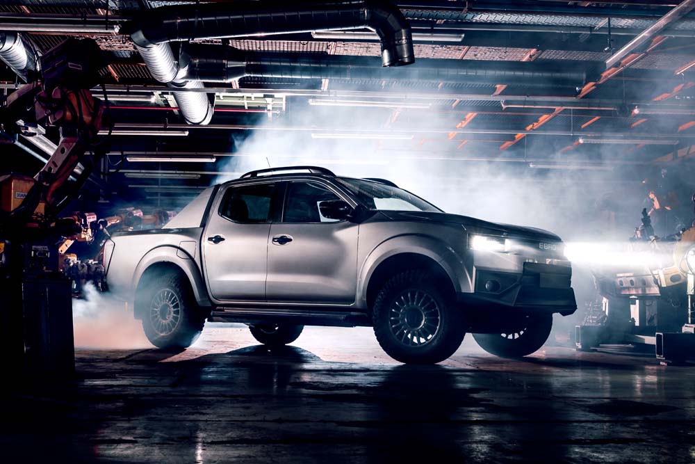 EBRO Pick-up eléctrica.