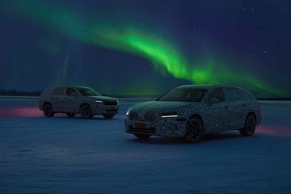Los nuevos Skoda Superb y Kodiaq te dejarán helado 3 Motor16 Los nuevos Skoda Superb y Kodiaq en el Círculo Polar Ártico.