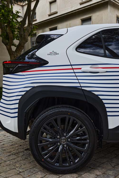 El Toyota Yaris Cross, a la moda marinera 5 Motor16 Toyota Yaris Cross By Saint James 1 Motor16