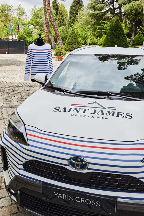 El Toyota Yaris Cross, a la moda marinera 11 Motor16 Toyota Yaris Cross By Saint James 7 Motor16