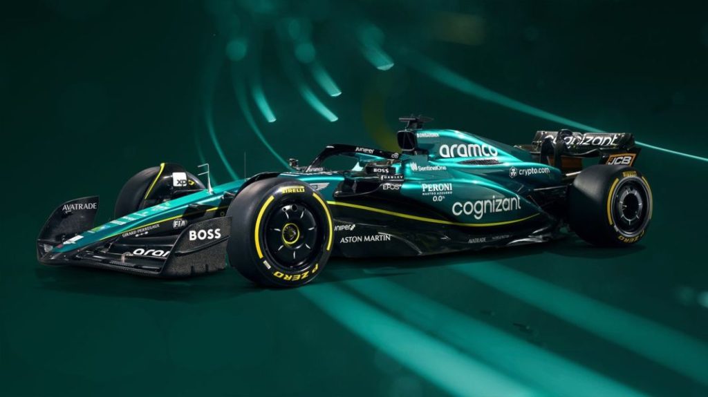 Fernando Alonso consigue con Aston Martin hitos inalcanzables en Alpine, Ferrari y McLaren 35 Motor16 Fernando Alonso. Imagen monoplaza Aston Martin.