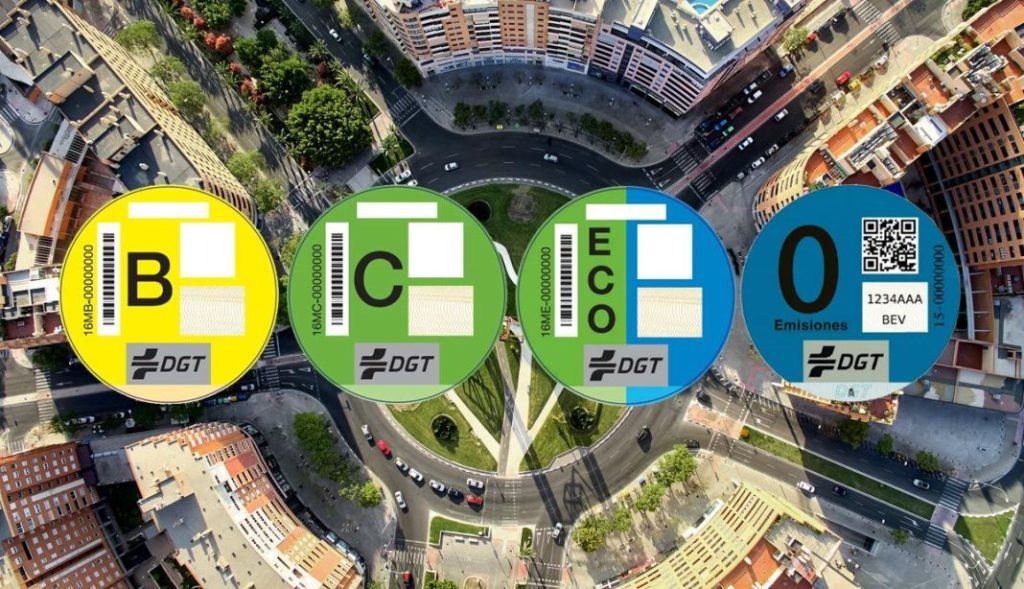 2023 etiquetas DGT para impuesto de circulación. Imagen