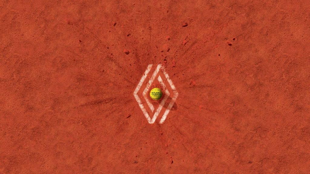 La marca que estará en las pistas de Roland-Garros 2 Motor16 Las pistas principales de Roland-Garros lucirán el logo de la marca Renault.