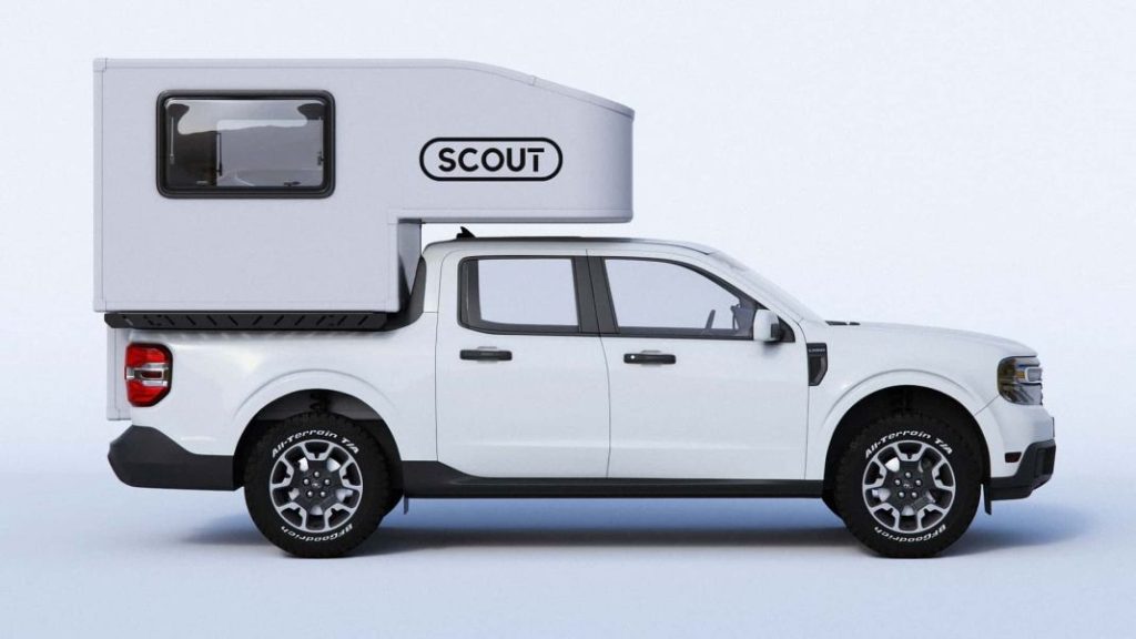 ¿Tienes un Jeep Gladiator, un Ford Ranger o un Toyota Hilux? Conviértelo en camper sin esfuerzo con este módulo 1 Motor16 scout campers tuktut 1 Motor16