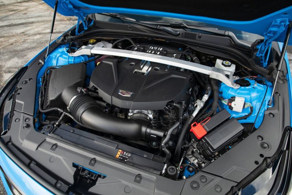 2023 Hennessey Cadillac CT5-V Blackwing. Imagen motor.