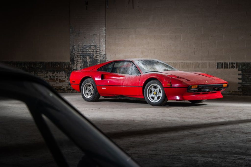 20 Ferrari clásicos encontrados gracias a un huracán, a subasta 8 Motor16 1976 Ferrari 308 GTB Vetroresina by Scaglietti1364429 Motor16