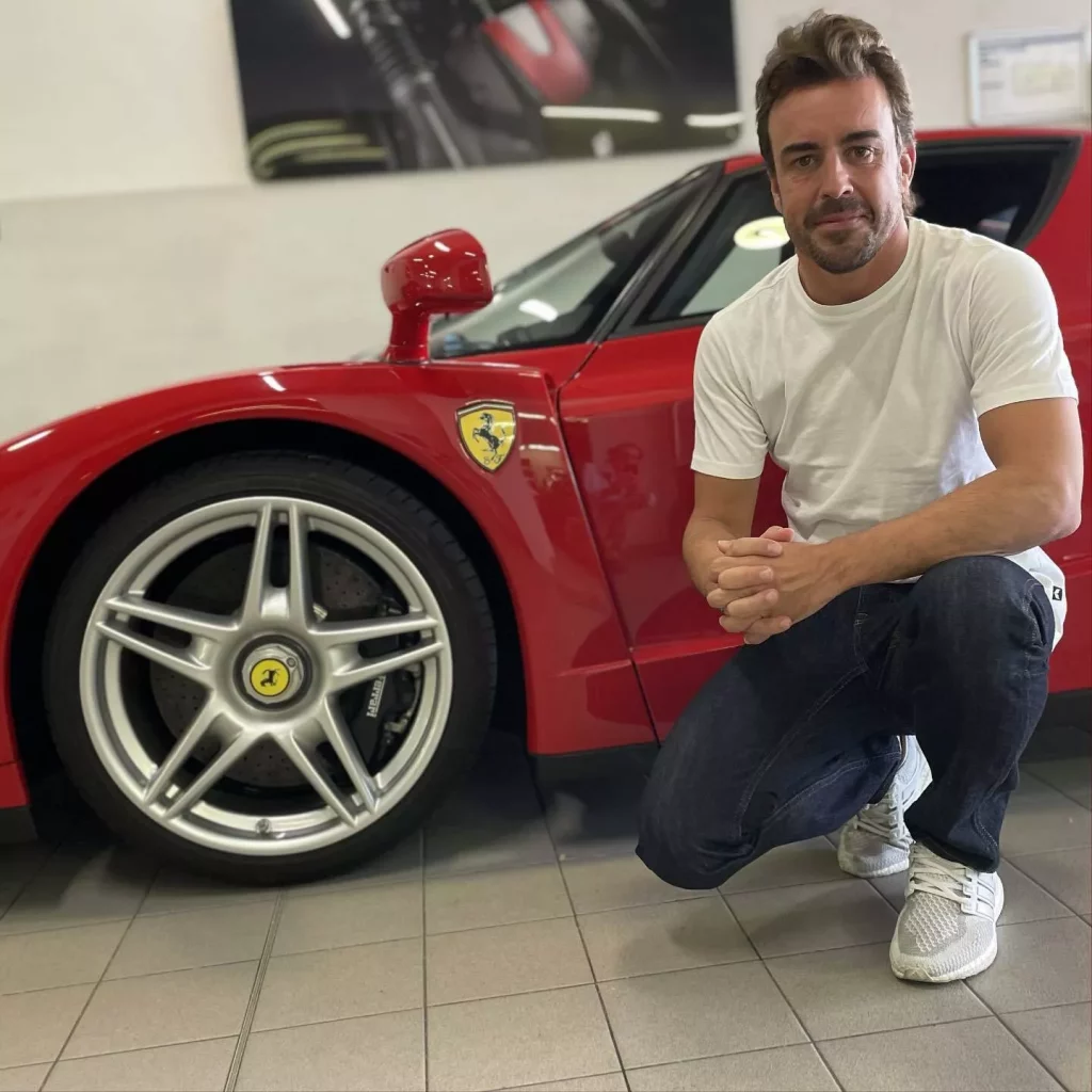2023 Ferrari Enzo Fernando Alonso. Imagen.