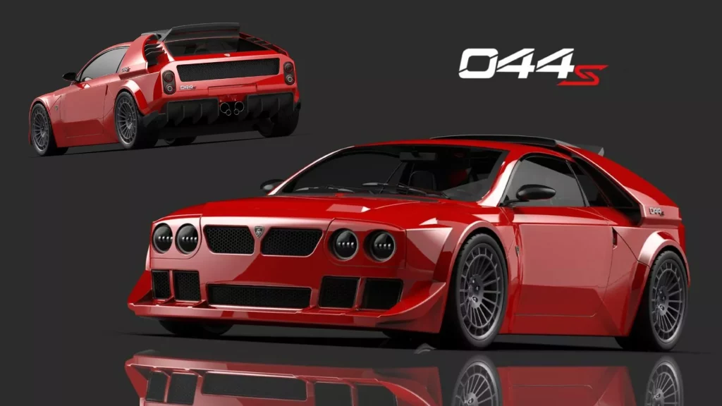 El Lancia Delta S4 Stradale es reinterpretado por Scuderia Grassi 1 Motor16 2023 Grassi 044S Lancia Delta S4 Stradale. Imagen estudio.