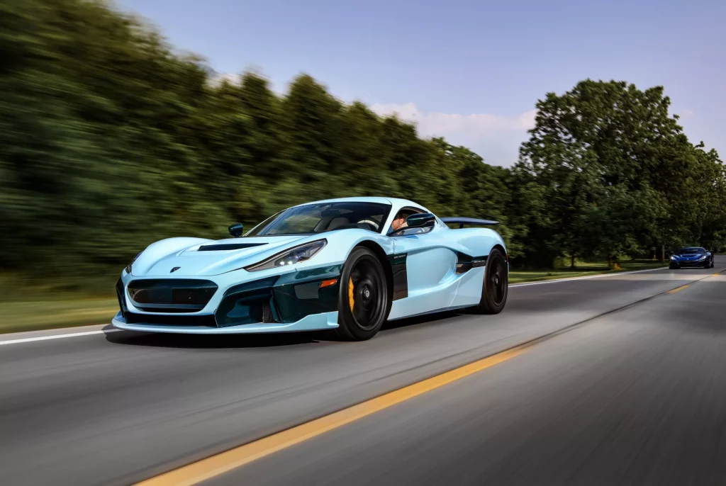 2023 Rimac Nevera USA entrega Florida. Imagen movimiento.