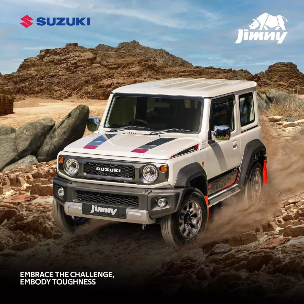 2023 Suzuki Jimny Rhino Edition Malasia. Imagen movimiento.