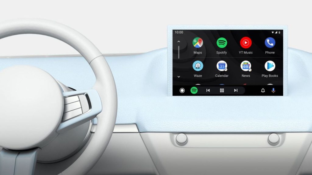 Android Auto estrena una función inédita que te facilita la vida 1 Motor16 2023 Android Auto Puerta de garaje. Imagen pantalla.