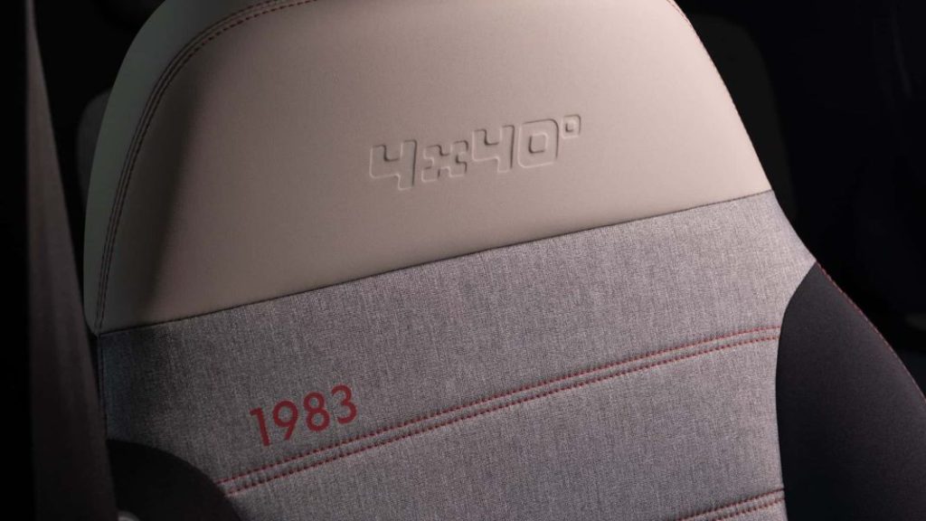 Fiat Panda 4x40º: una edición única por su 40 aniversario 29 Motor16 2023 fiat panda 4x40 26 Motor16