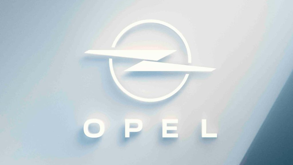 2023 Nuevo emblema Opel. Imagen.