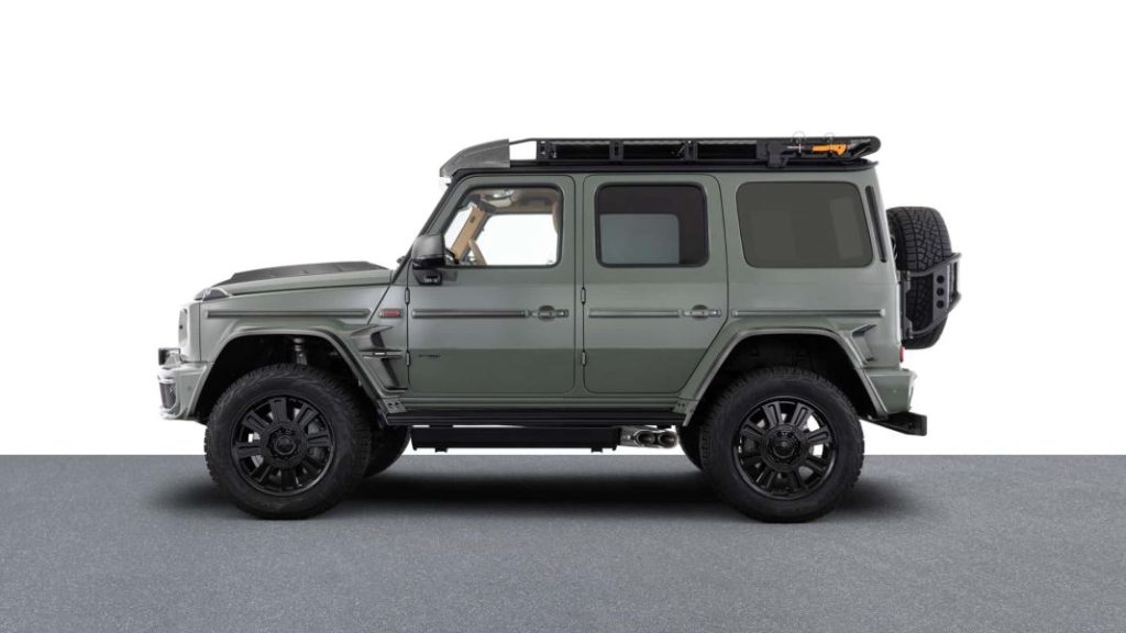 2023 trio brabus 800 4x4 stealth green 10 Motor16