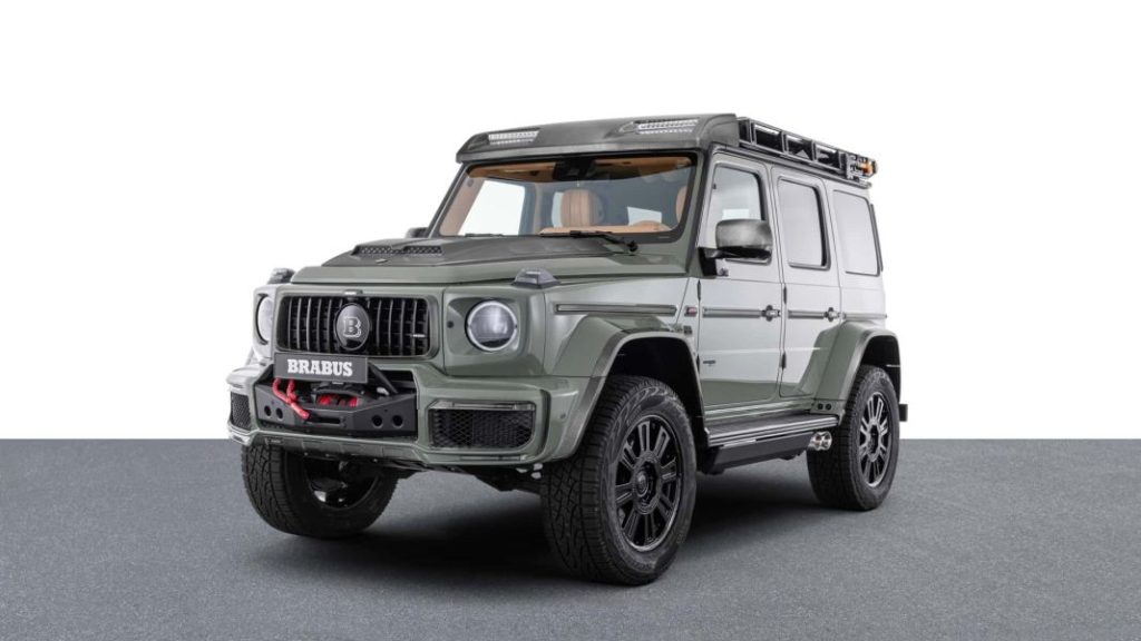 2023 trio brabus 800 4x4 stealth green 9 Motor16