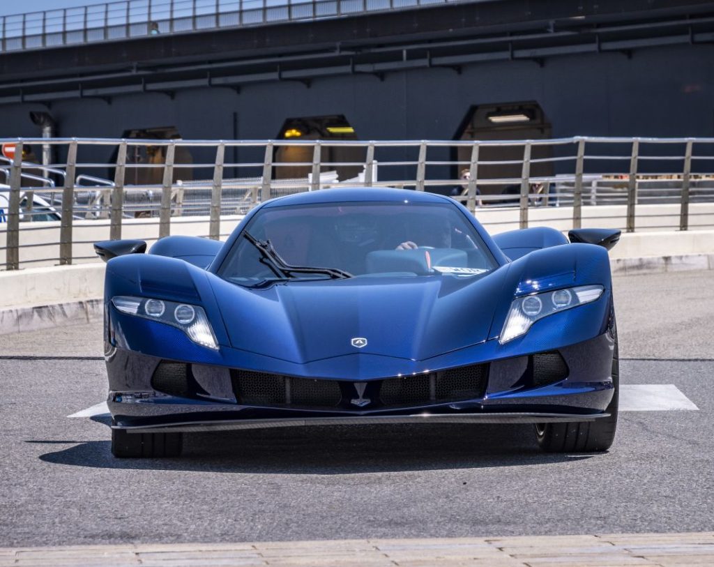 Aspark Owl electric hyper car road drive. Monaco. 6 June 2023 Aspark 1005424 Motor16
