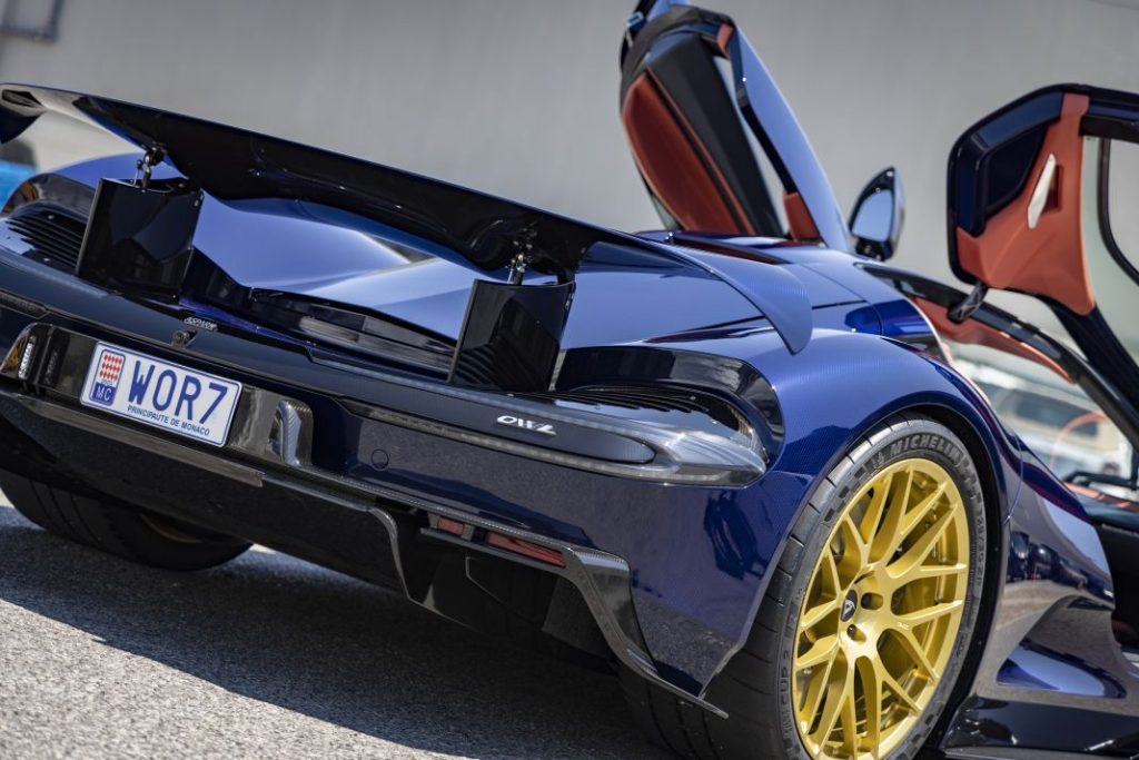 Aspark Owl electric hyper car road drive. Monaco. 6 June 2023 Aspark MG 1080 Motor16