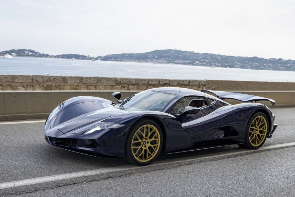 Aspark Owl electric hyper car road drive. Monaco. 6 June 2023 Aspark MG 1425 Motor16